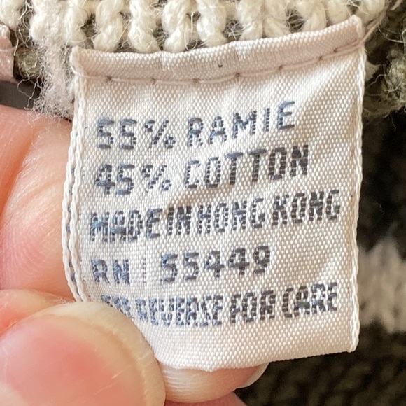 UEC Tarazzia International olive Sweater Size M - Picture 9 of 11